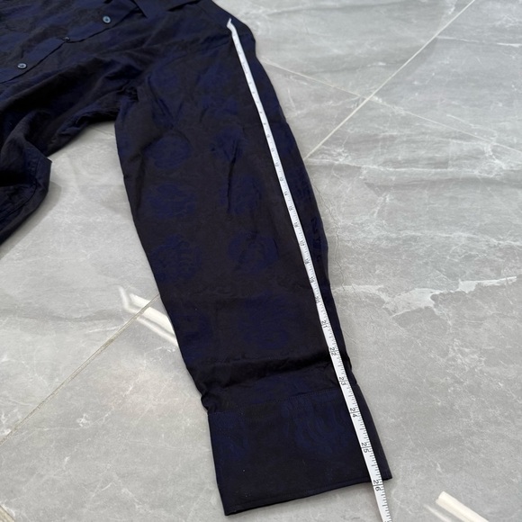 Men’s Bugatchi Patterned Long Sleeve Button Down Dress Shirt Classic Fit - Picture 15 of 16